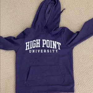 High Point University PurpleSweatshrit